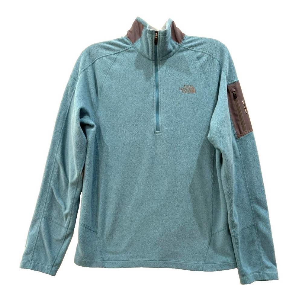 Men's North Face Flash Dry 1/4 Zip Fleece Pullover Size Small
